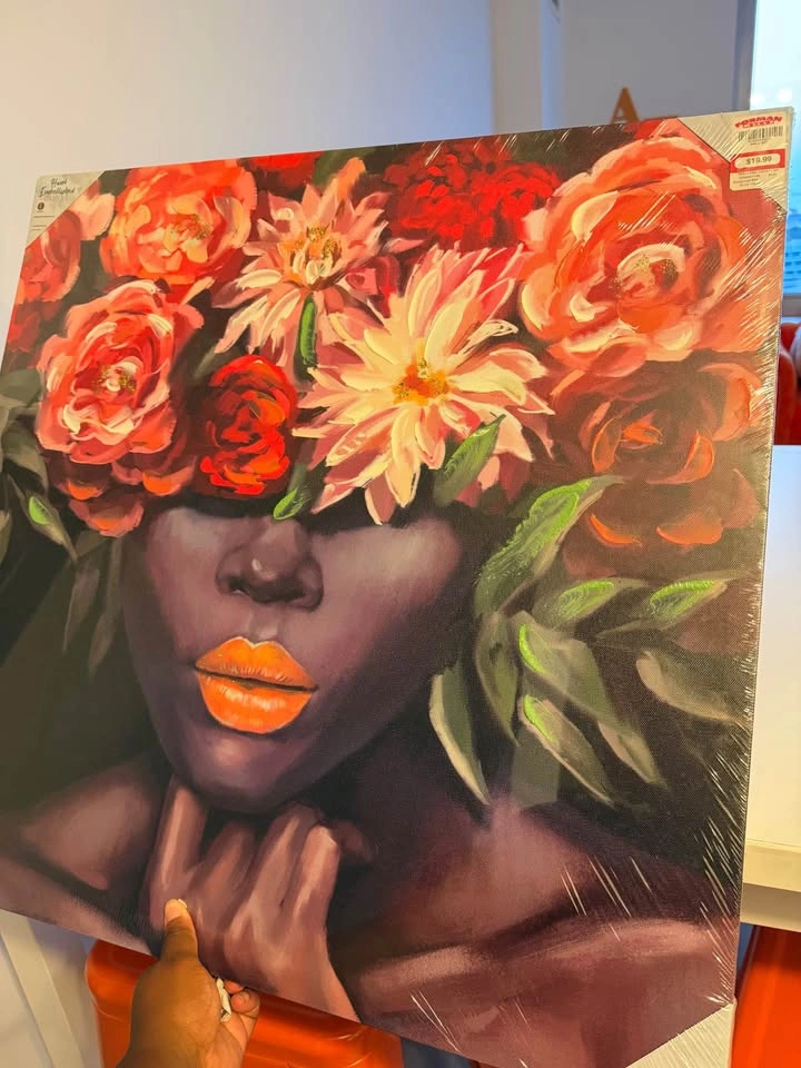 Canvas/Art Work of Woman - photo 2