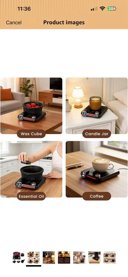 Electric Wax Warmer and Candle Melter - photo 2
