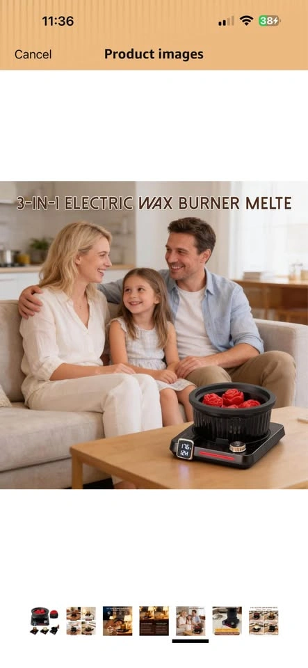 Electric Wax Warmer and Candle Melter - photo 5