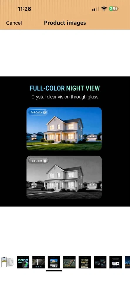 CINMOORE Wire-Free Security Camera - photo 4