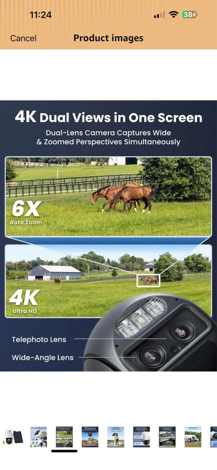 Reolink 4K Solar Powered 4G LTE Security Camera - photo 3