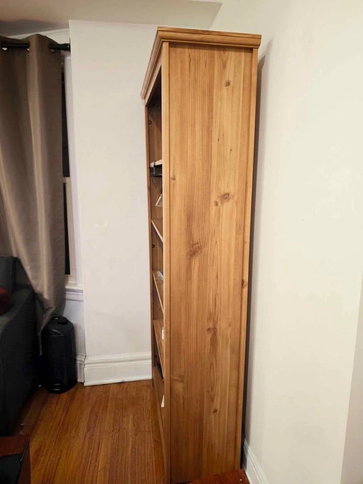 IKEA Solid Pine Wood Bookcase / Bookshelf – 75" Tall - photo 2