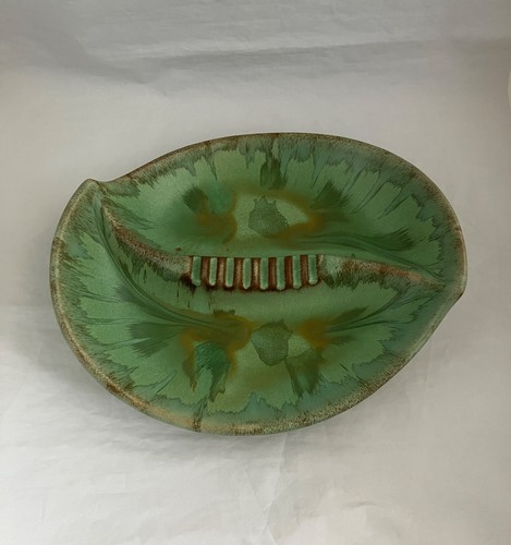 HURONIA POTTERY Large Mid-Century Modern Ashtray, Canada - photo 2