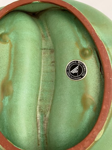 HURONIA POTTERY Large Mid-Century Modern Ashtray, Canada - photo 5