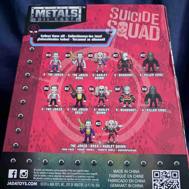 Jada Toys Metals Die Cast: Joker Boss & Harley Quinn Pop Funko - photo 2