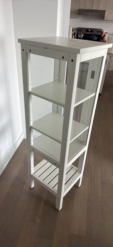 IKEA Bathroom Glass-Door Cabinet - photo 2