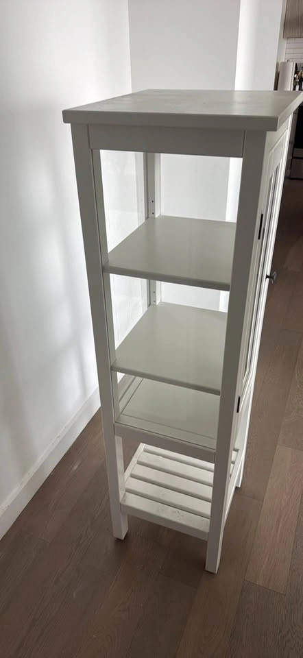 IKEA Bathroom Glass-Door Cabinet - photo 3