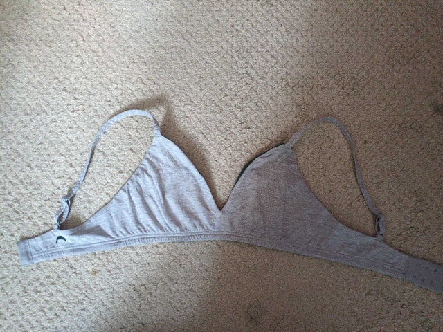 Brand New Huha Triangle Bra Grey