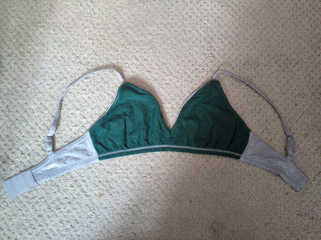 Brand New Huha Triangle Bra Grey - photo 2