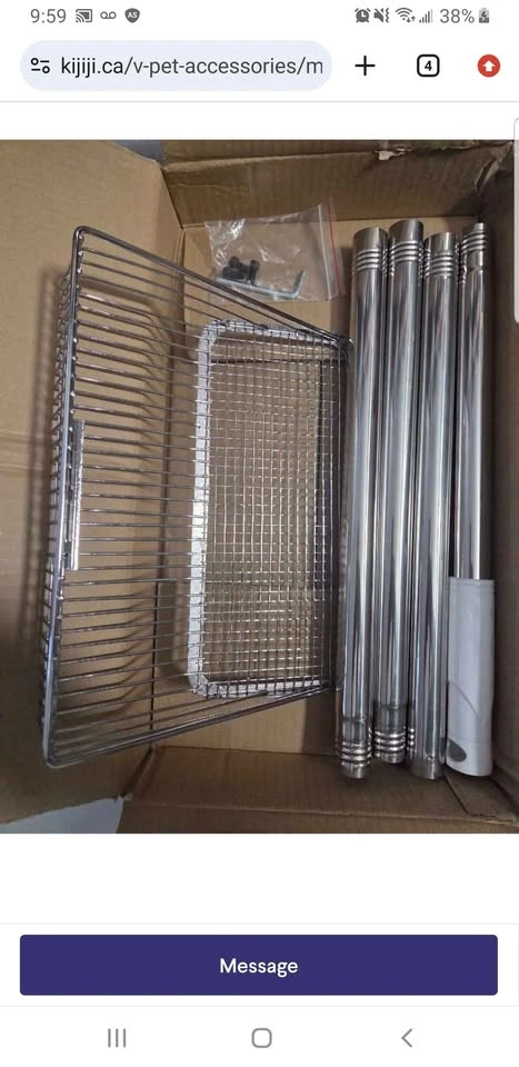 BNIB 10" wide pooper scooper 28"-55" pole - photo 4