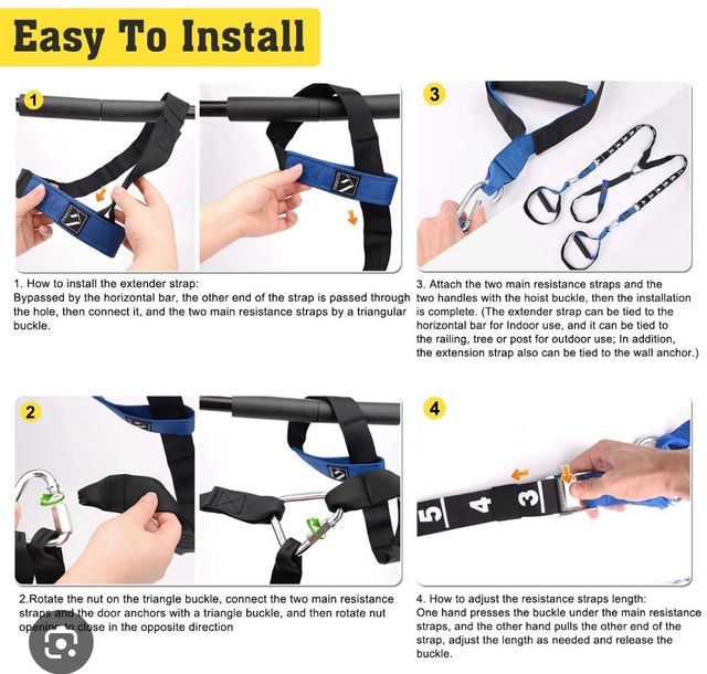 FITINDEX Resistance Training Straps - photo 3