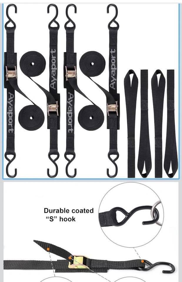 Ayaport Cam Buckle Tie Down Straps - photo 2