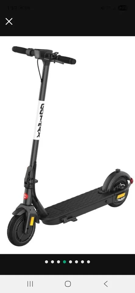 Adults Electric Scooter, 8.5" Tire, 14/16 Mile, 15.5/18 mph image indicator(4)