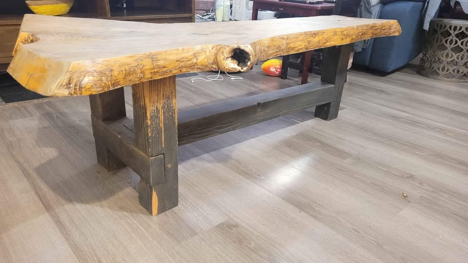 Live Edge Coffee Table - photo 2