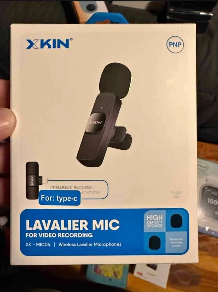 New Wireless Lavalier Microphone (Brand New)