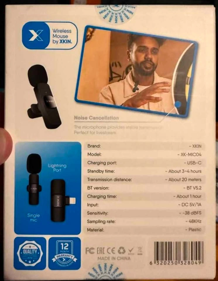 New Wireless Lavalier Microphone (Brand New) - photo 2