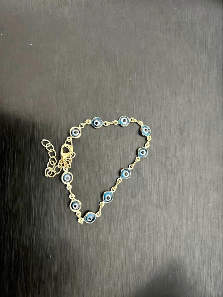 Stainless Steel Enamel Turkish Evil Eye Bracelet
