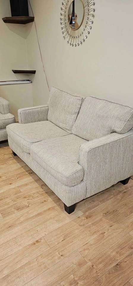 Cream Sofa Set - photo 2