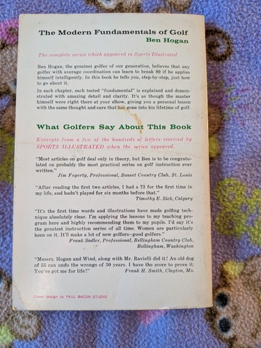 Ben Hogan's Five Lessons Modern Fundamentals of Golf 1972 - photo 2