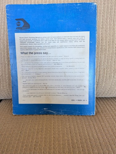 Triumph TR7 1975-1977 Haynes Repair Workshop Manual - photo 2