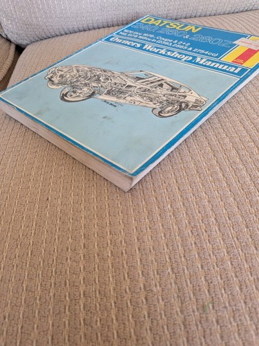 Datsun 240Z 260Z 280Z Haynes Repair Workshop Manual Vintage - photo 5