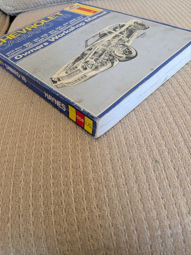Haynes Chevrolet Camaro V8 1970-1981 Owners Workshop Repair Manu - photo 5