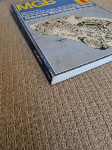 1962-1978 MGB Owners Workshop Manual Roadster Coupe Vintage - photo 4