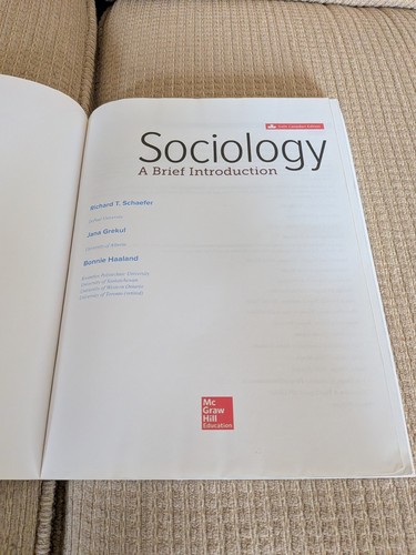 Sociology A Brief Introduction 6th Canadian Ed - photo 4