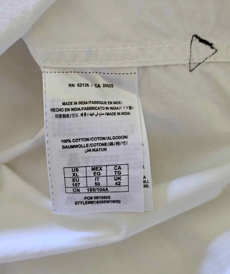 GUESS Men’s Graphic Back Zip Cargo Shirt - Size XL - photo 4