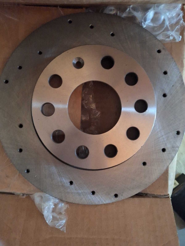 VW Beetle Turbo Brake Rotors and Pads - photo 3
