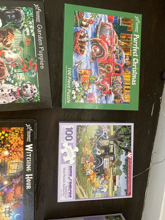 puzzles 100 pieces and 300 pieces $10 each - photo 3