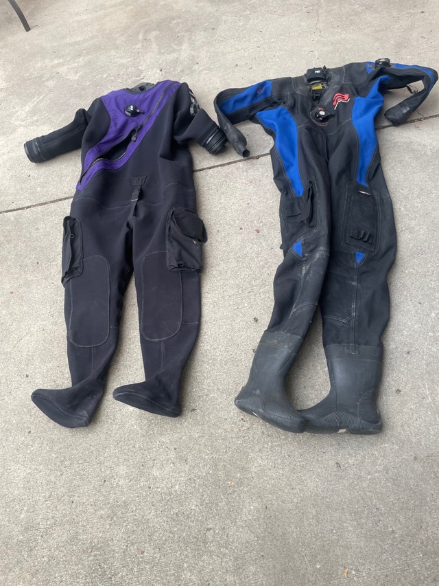 10 scuba diving drysuits and drysuit underwear