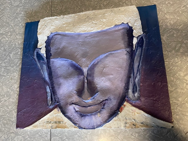 3 pieces of art - faces - photo 4