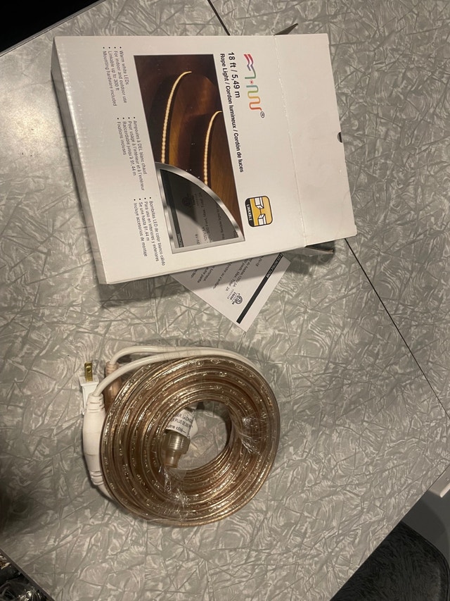 18 feet LED rope light - new in box