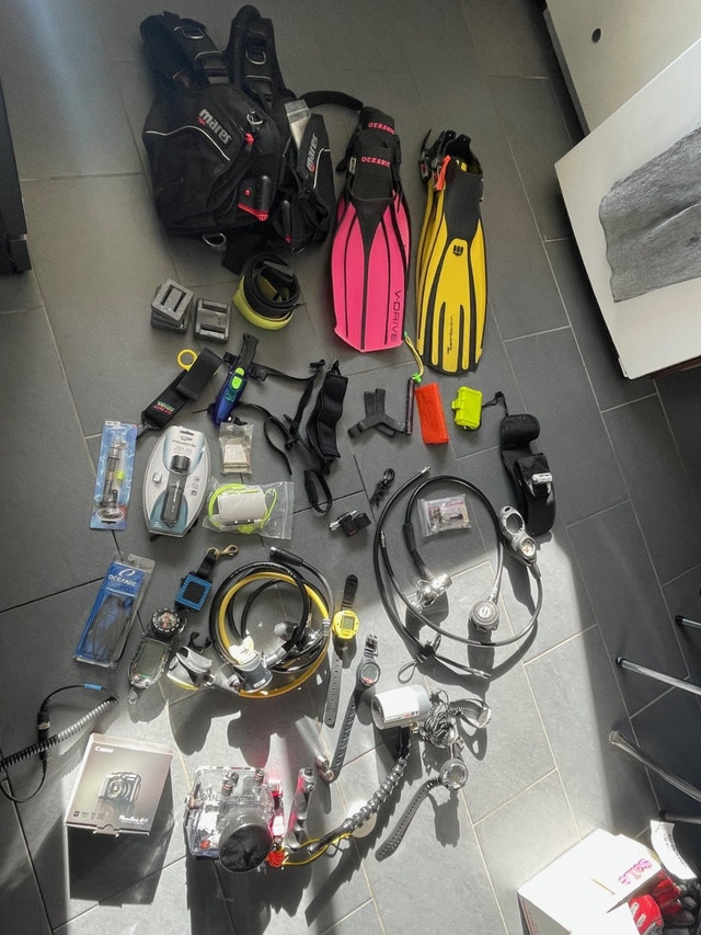 Scuba Equipment - computers, regs and BCD