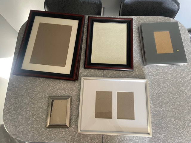 8 New picture frames