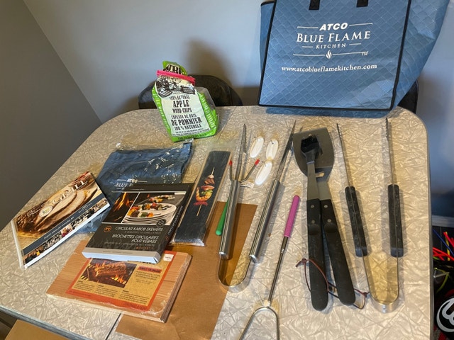 BBQ utensils and supplies
