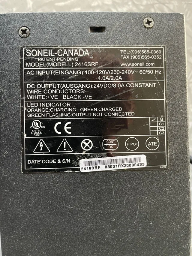 Soneil-Canada Charger Model #2416SRF - photo 2