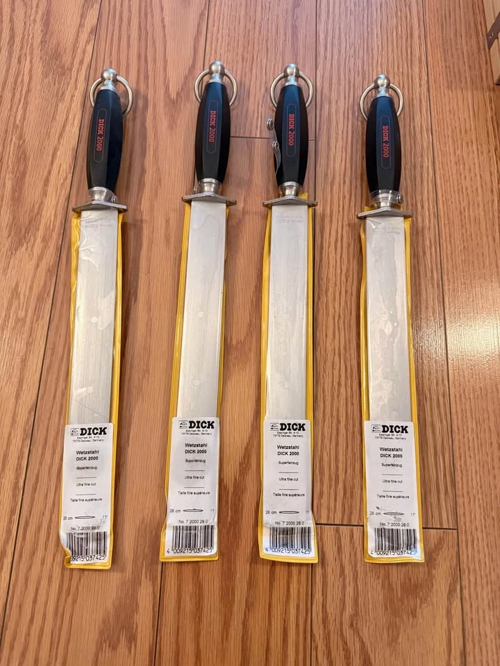 NEW F. Dick 2000 Professional 11" Sharpening Steels – Germany