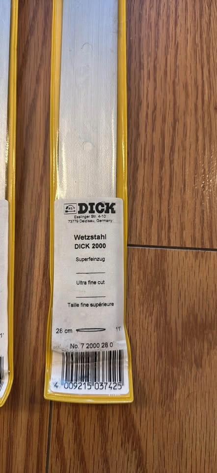 NEW F. Dick 2000 Professional 11" Sharpening Steels – Germany - photo 2