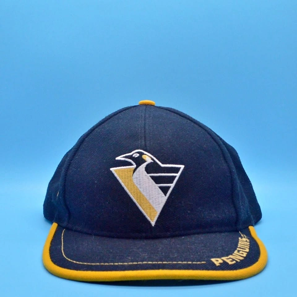 Pittsburgh Penguins Logo Athletic NHL Strapback Hat