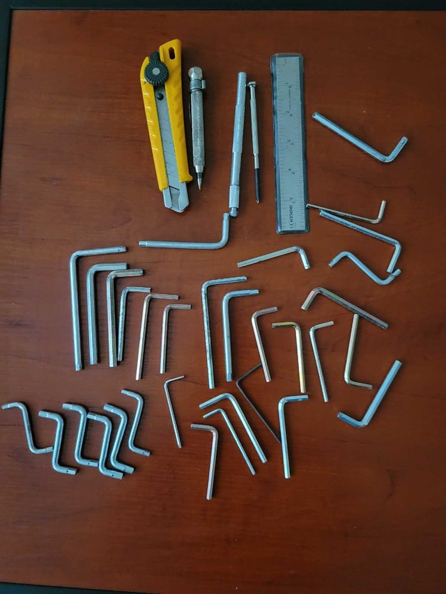 $1 each Allen Keys and Tools