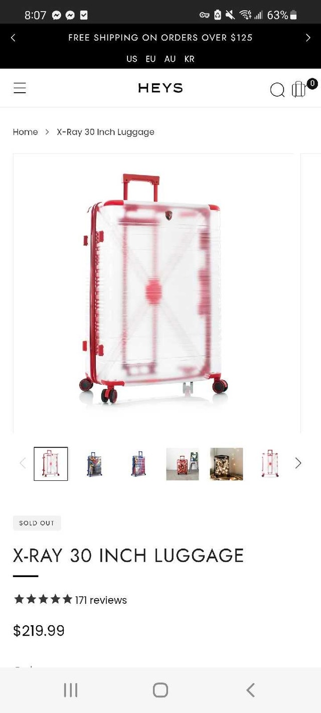 Heys X-Ray 30 Inch Luggage
