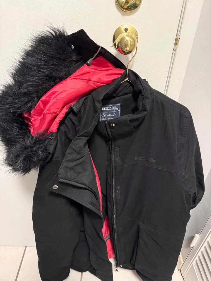 Mountain Warehouse Black Ski Jacket - Water Resistant Isotherm - photo 2