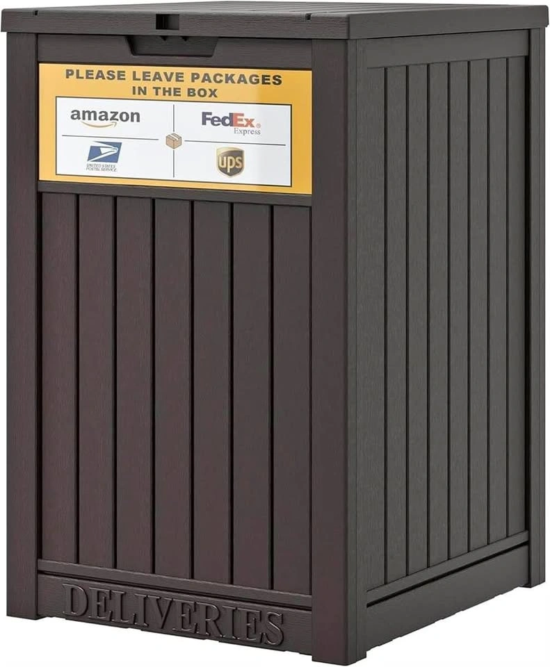 NEW-48 Gallon Outdoor Waterproof Resin Bin /Delivery Box