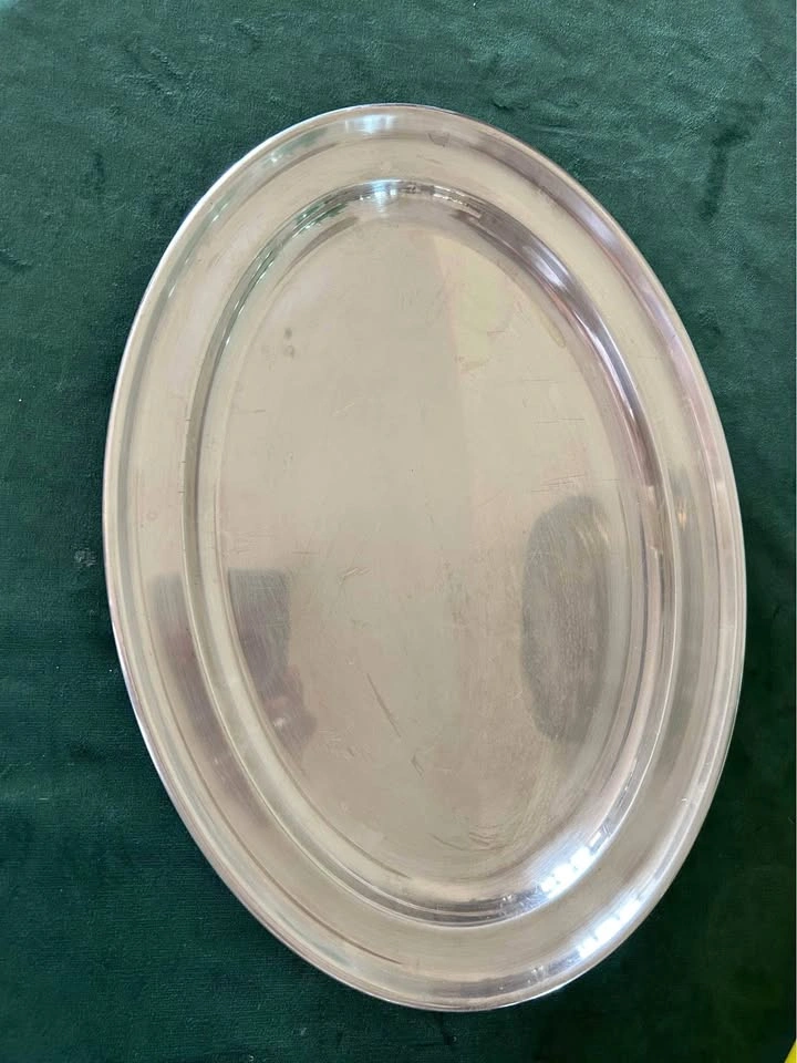 Mappin & Webb London&Sheffield Silverplate Oval Platter, tray