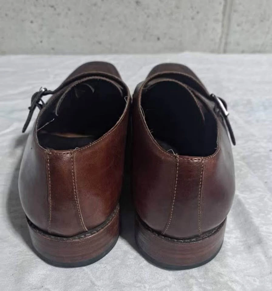 Canali Men’s Monk Strap Shoes | Size USA 8 Standard - photo 3