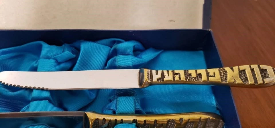 Brand new- Mid Century Silver Plated fruit knives, Made in Israe - photo 3