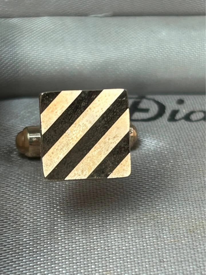 vintage Dial Paris jewelry cufflinks in box - photo 2