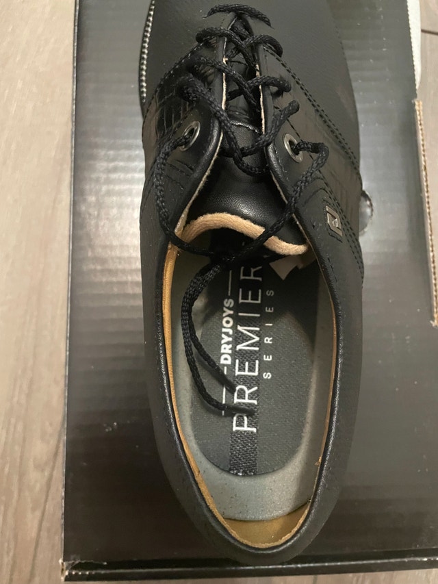 Brand New FootJoy DryJoys Premiere Series Golf Shoe Men's 9.5M - photo 4
